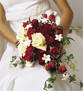 Red Romance Wedding Bouquet